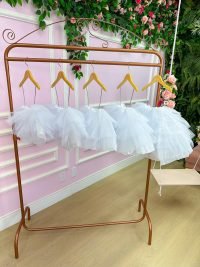 Saiote Saia de Armação Infantil Daminha C/armação Anágua Vestidos Festa Luxo