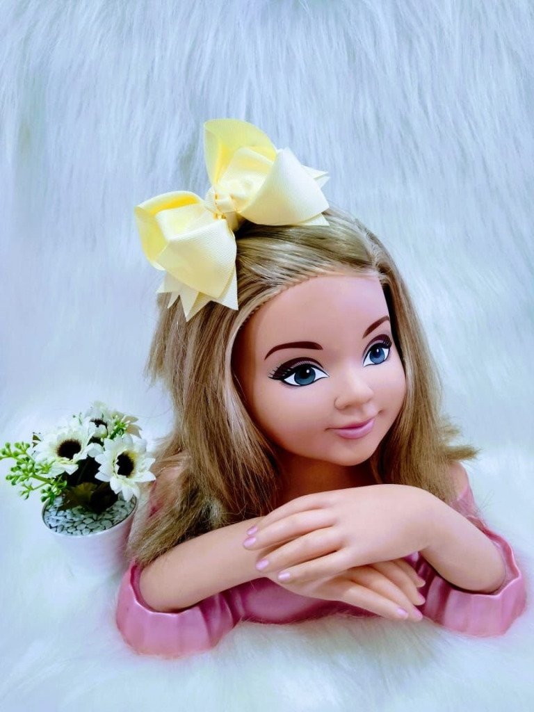 Laço Belli Amarelo Claro