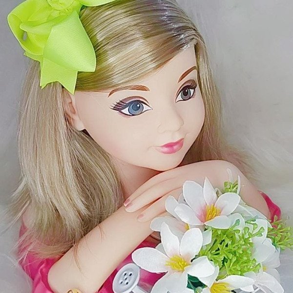 Laço Belli Amarelo Neon