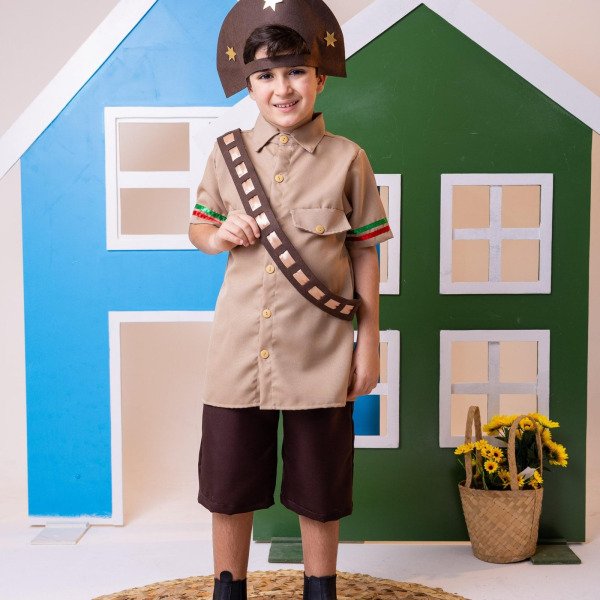 Fantasia Junino Princesa Belli Cangaceiro