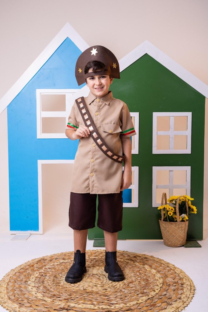 Fantasia Junino Princesa Belli Cangaceiro