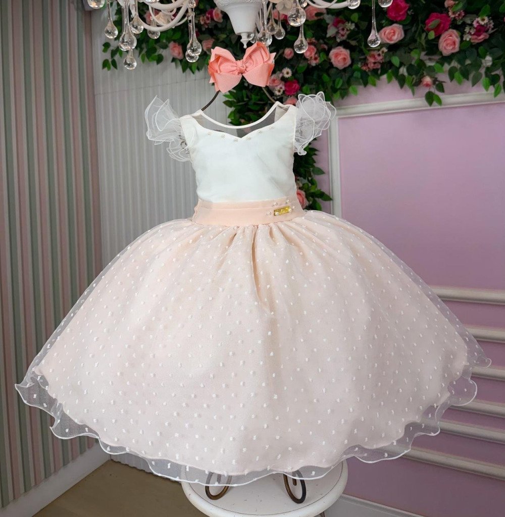 Vestido Mini Miss Betani Pessego