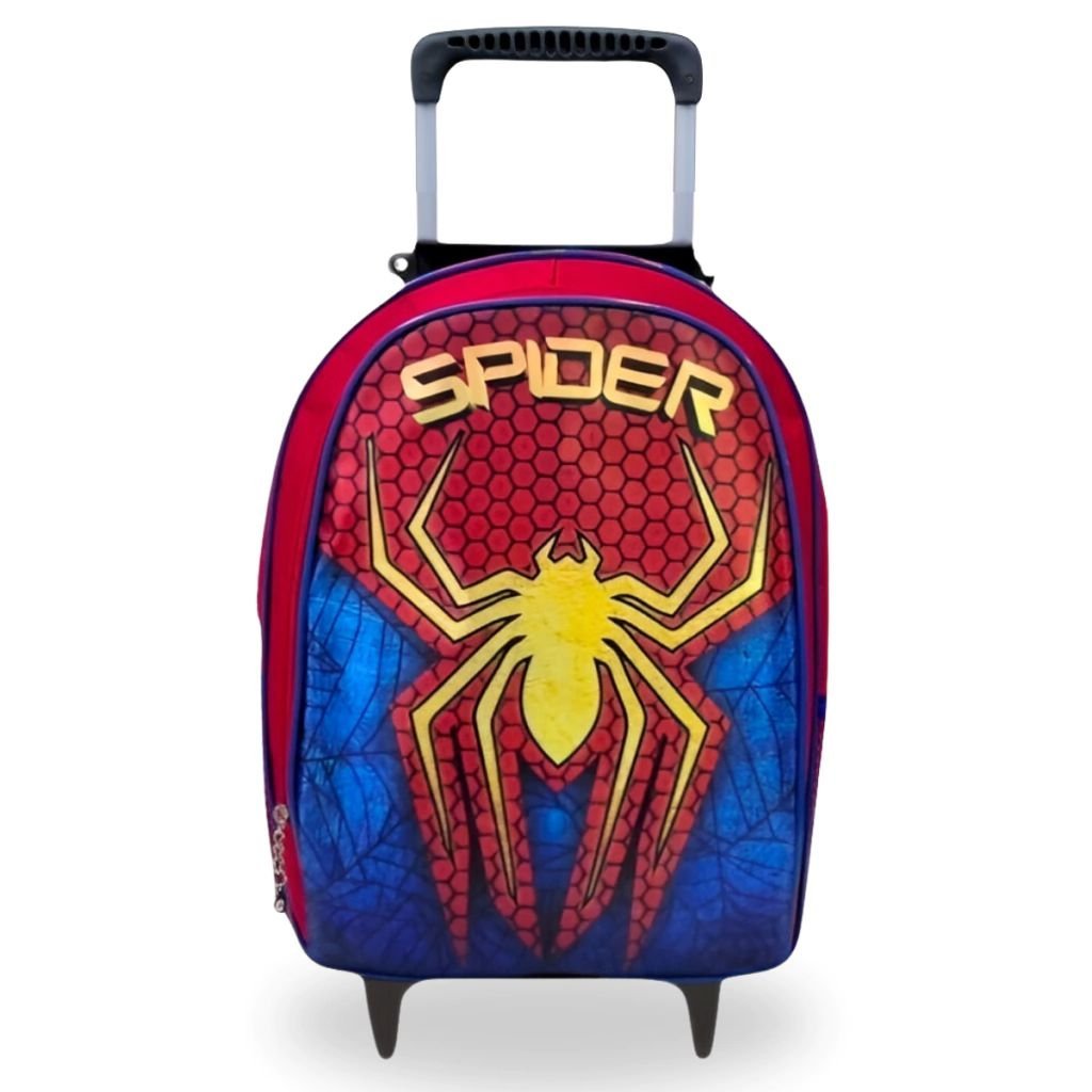 Mochila Rodinhas Homem Aranha