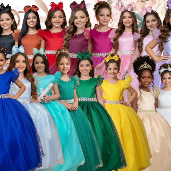 Vestido Marie Longo Amanda + Saiote