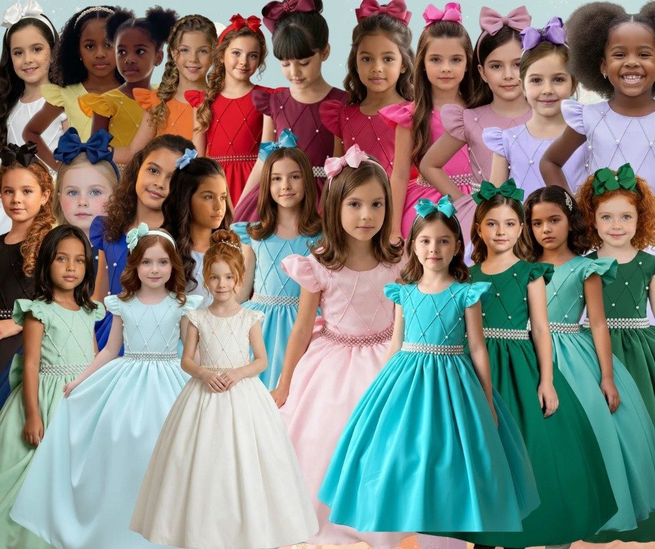 Vestido Ysa Kids Ariane Longo + Saiote