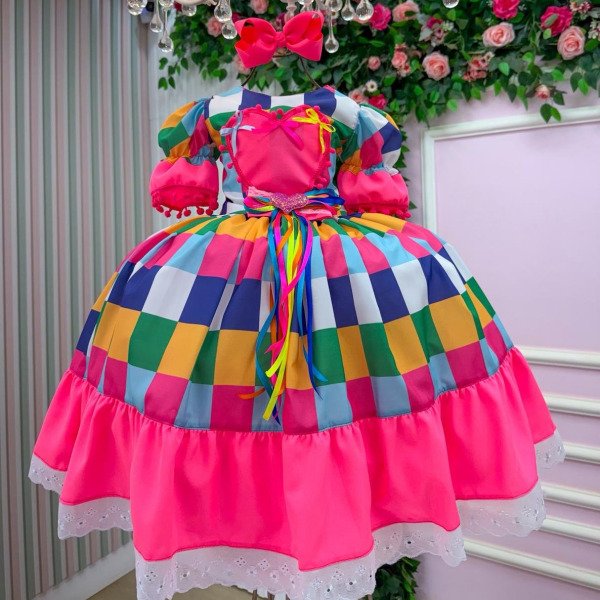 Vestido Marie Junino Quermesse do Interior