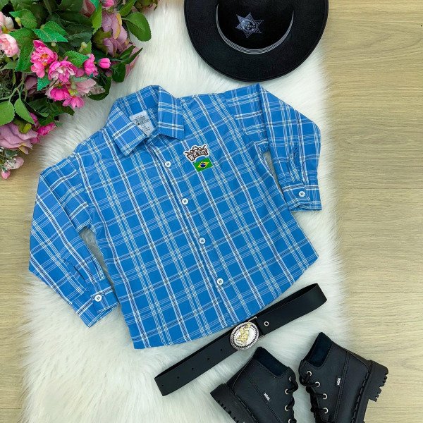 Camisa Junina Miss Cherry Rodeio Alan