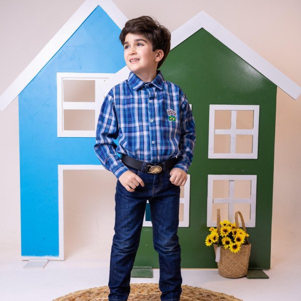 Camisa Junina Miss Cherry Rodeio Bruno