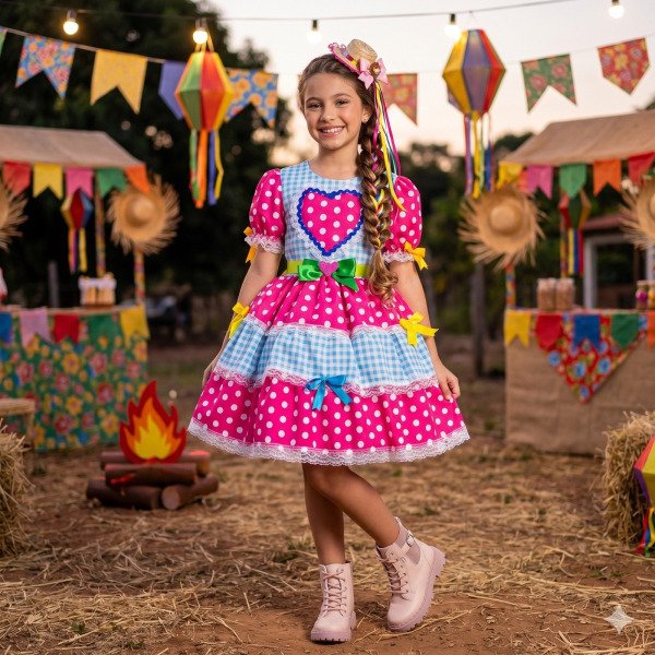 Vestido Junino Natasha