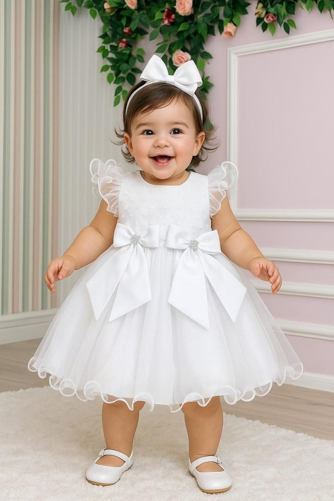 Vestido Marie Bebe Mia Branco