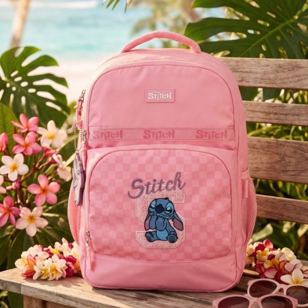 Mochila de Costa Stitch Rosa
