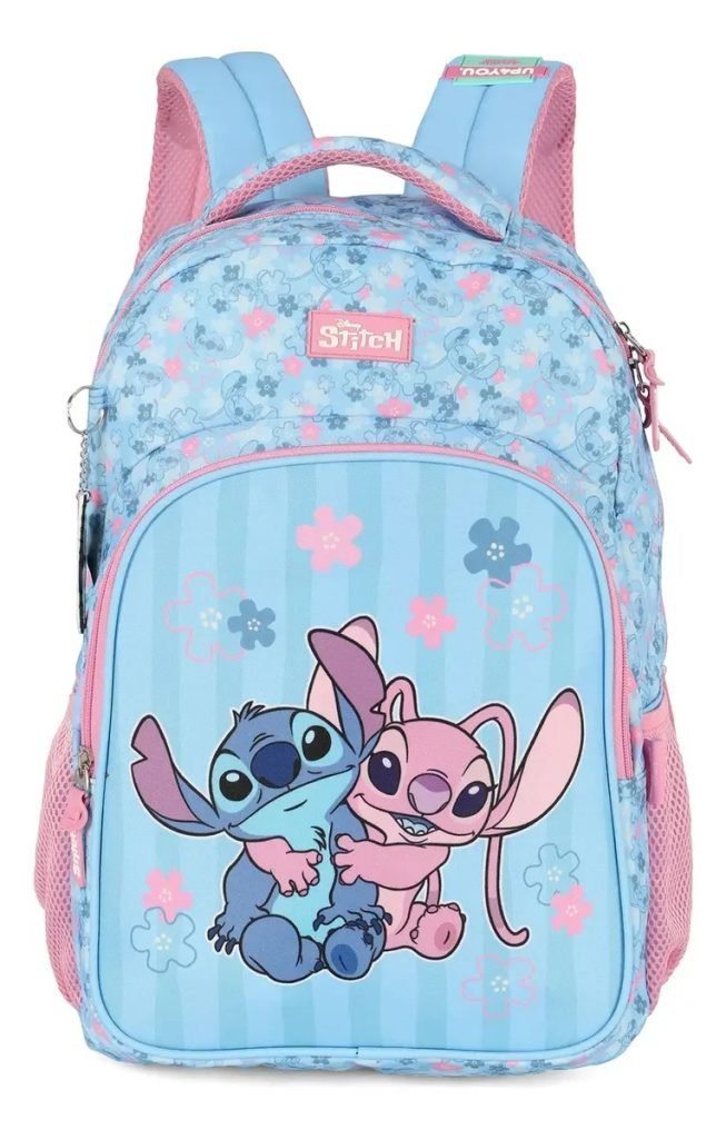 Mochila de Costa Stitch e Angel
