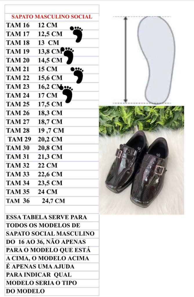 Sapato Social D Milan Preto Verniz