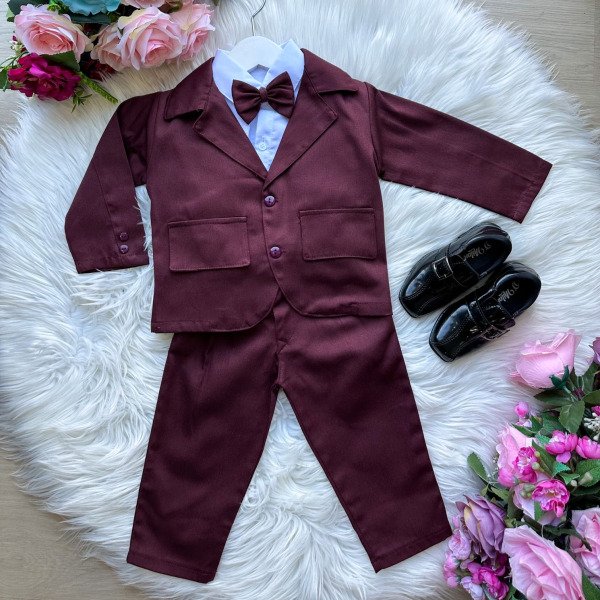 Conjunto Miss Cherry Social Terno Pedro Marsala