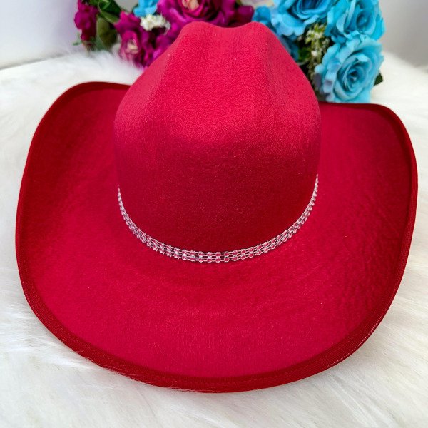 Chapeu/Chapéu Belli Vermelho