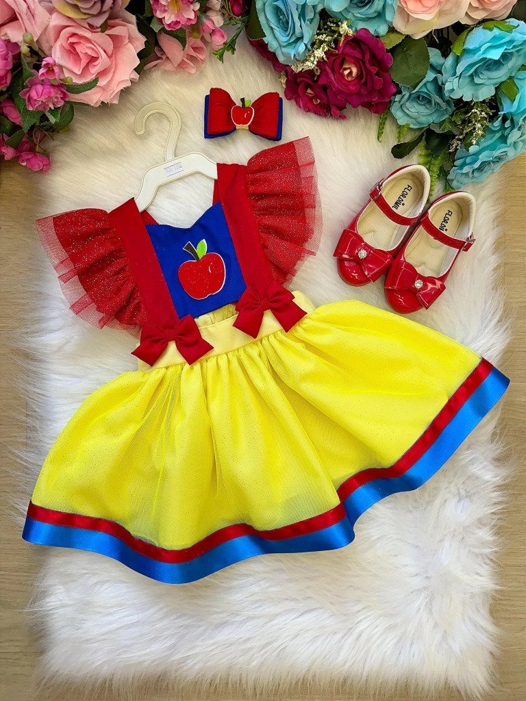 Romper/Vestido Princesa Belli Princesa Maça