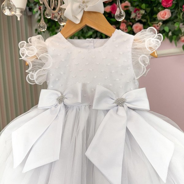 Vestido Marie Bebe Mia Branco