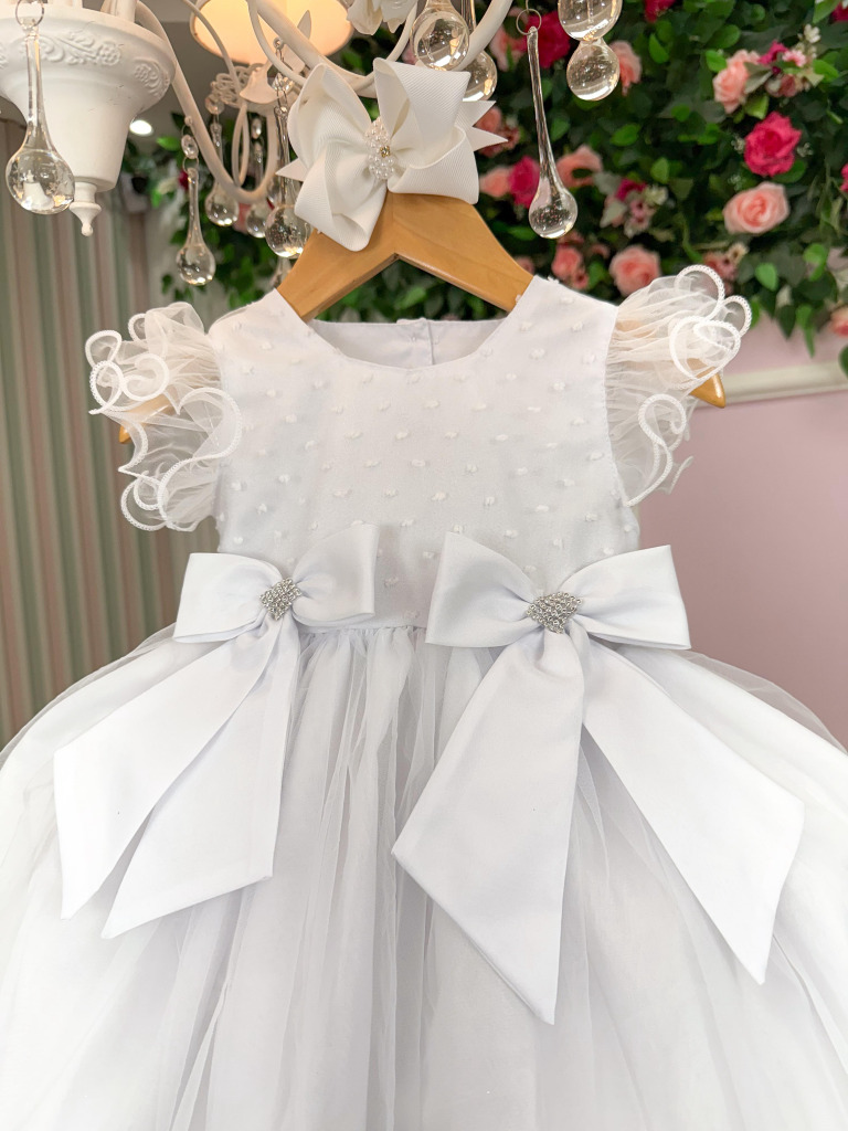 Vestido Marie Bebe Mia Branco