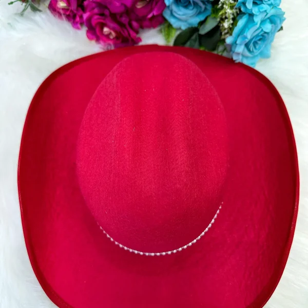 Kit Conjunto Blogueirinha Boiadeira Jeans Rosa + Chapéu