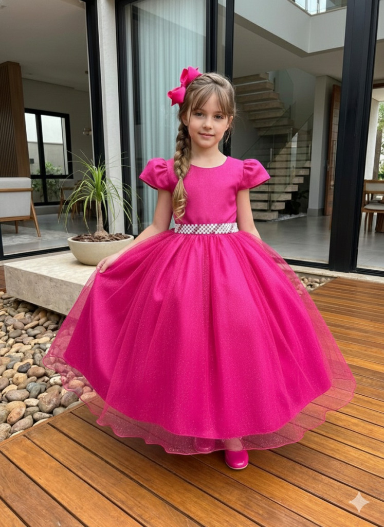 Vestido Marie Longo Heloisa Pink