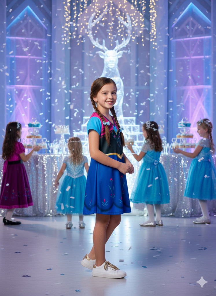 Fantasia Princesa Gelo