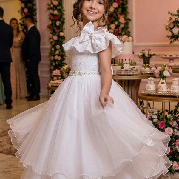 Vestido Bella Child Martina Branco