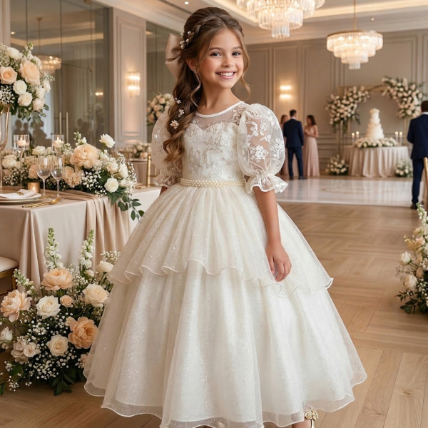 Vestido Bella Child Longo Eva Off