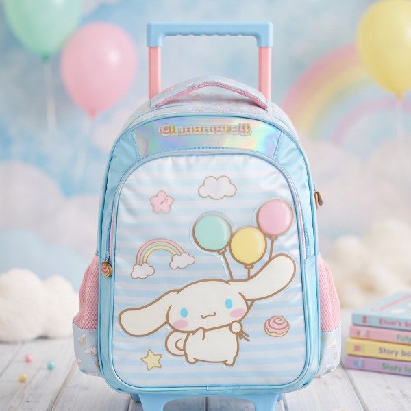 Mochila de Rodinhas Cinnamoroll