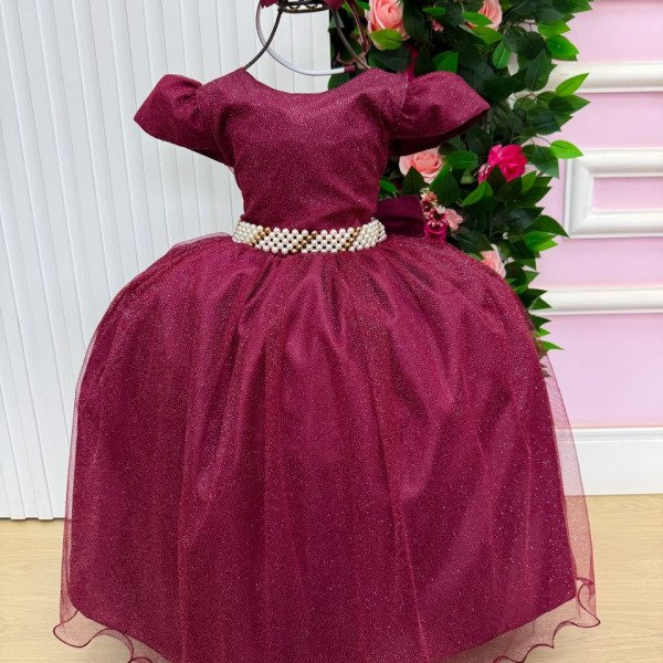 Vestido Marie Longo Heloisa Marsala
