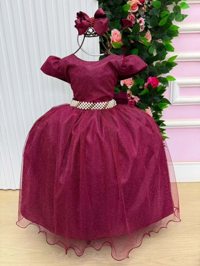 Vestido Marie Longo Heloisa Marsala