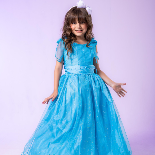 Vestido Marie Longo Mel Azul Tiffany