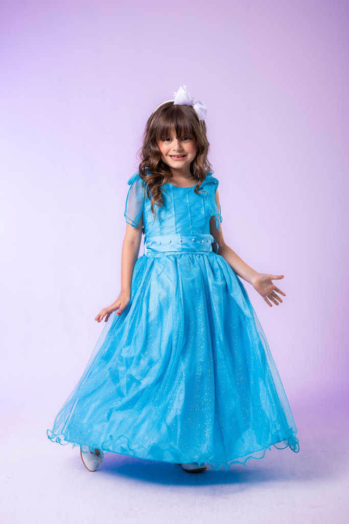 Vestido Marie Longo Mel Azul Tiffany