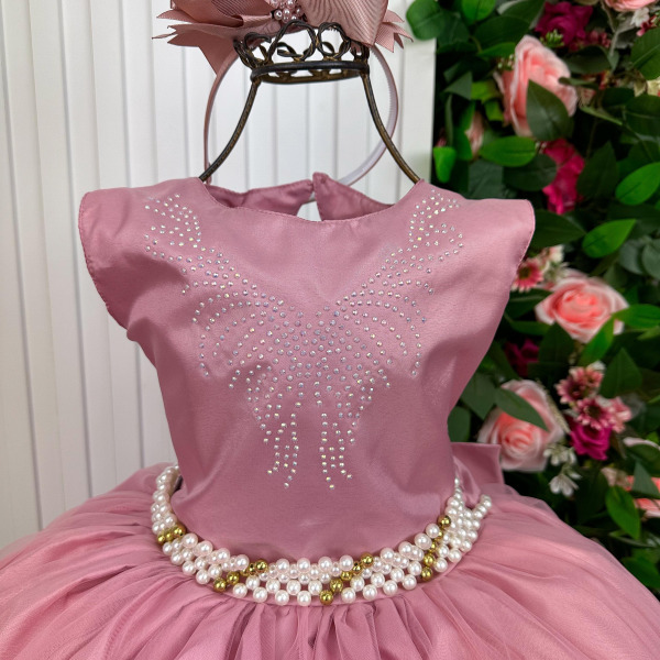 Vestido Marie Longo Larissa Rose