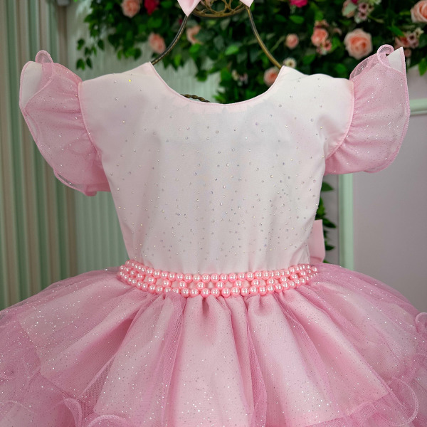 Vestido Ysa Kids Belinda Rosa Bebe