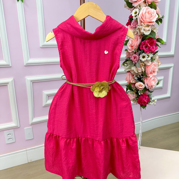 Vestido Blogueirinha Serena Pink