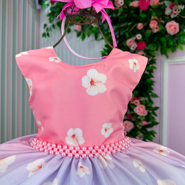 Vestido Tematicos Ysa Kids Lilo Stitch