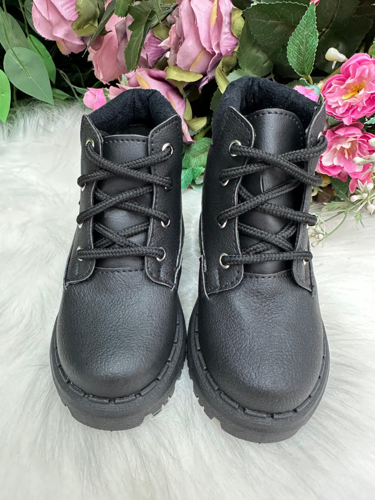 Bota/Coturno Masculina Nilqi Preto