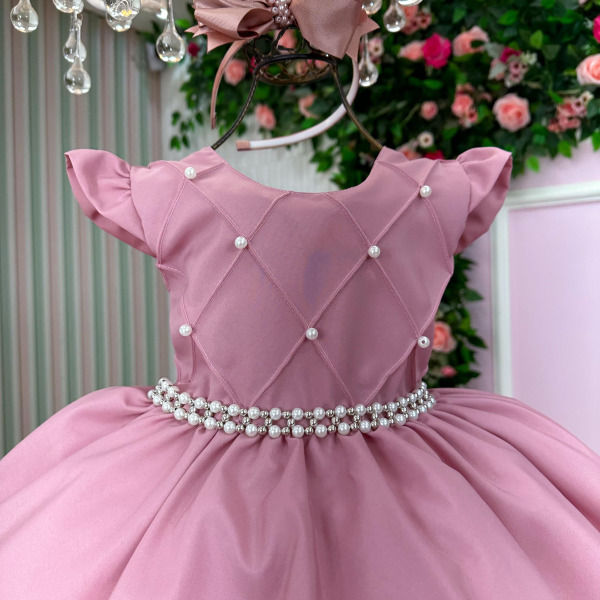 Vestido Ysa Kids Francine Rose