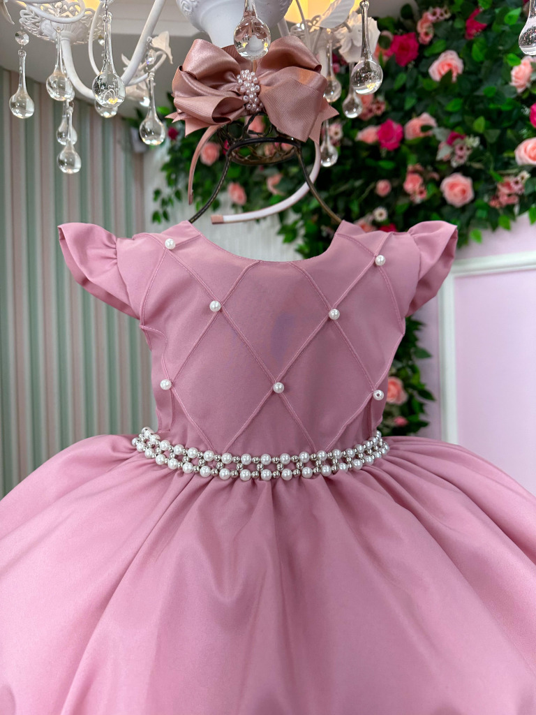 Vestido Ysa Kids Francine Rose