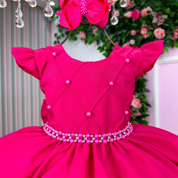 Vestido Ysa Kids Francine Pink