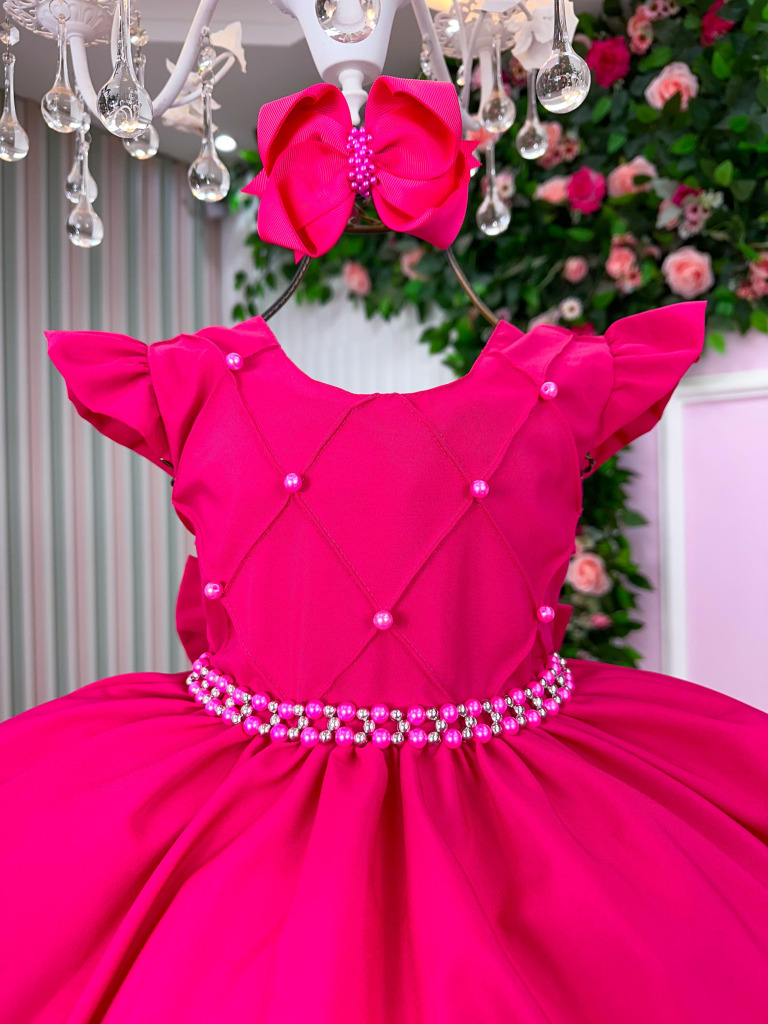 Vestido Ysa Kids Francine Pink