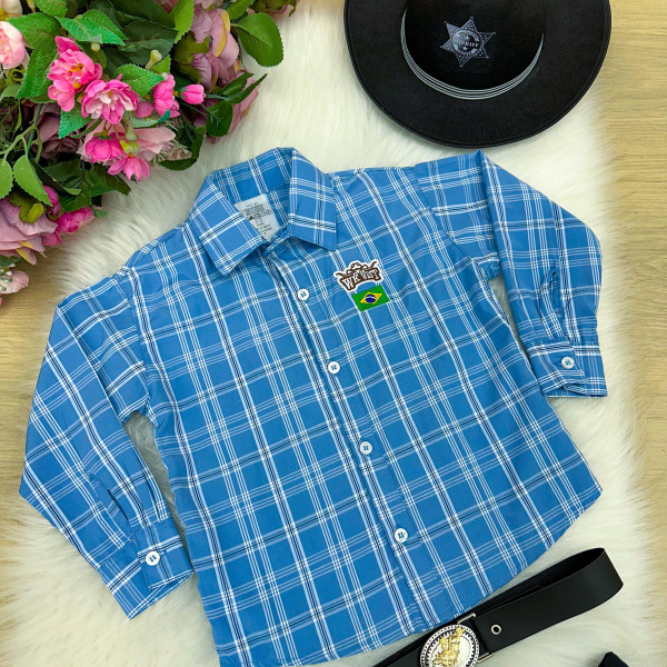 Camisa Junina Miss Cherry Rodeio Alan