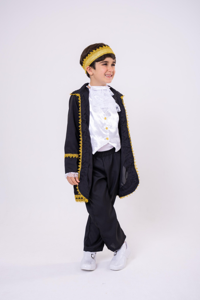 Fantasia Princesa Belli Principe Conde William Preto