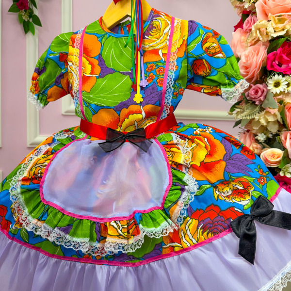 Vestido Junino Tropical Rafinha