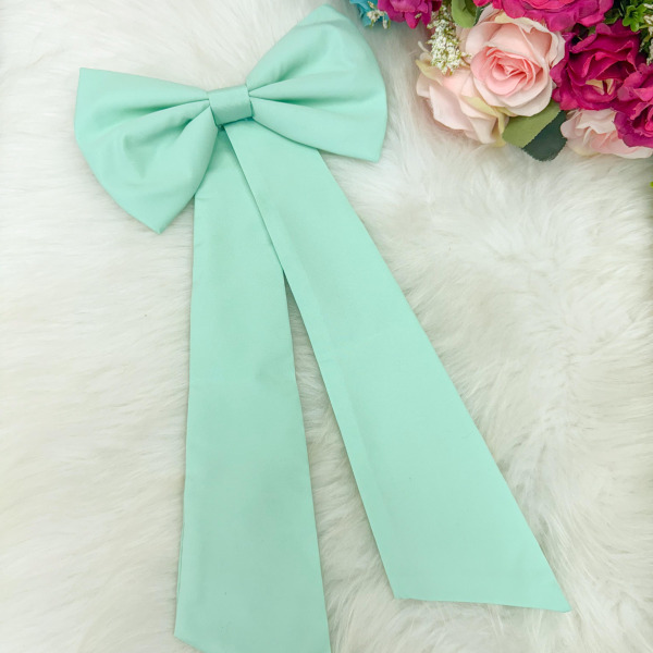 Laço Opcional / Faixa Do Vestido Selena Verde Menta