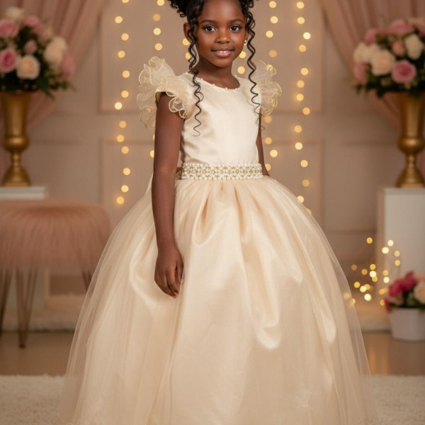 Vestido Marie Longo Amanda Dourado