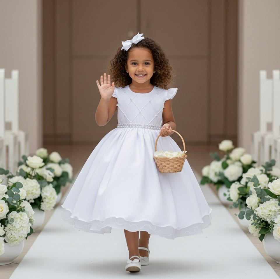 Vestido Ysa Kids Francine Branco