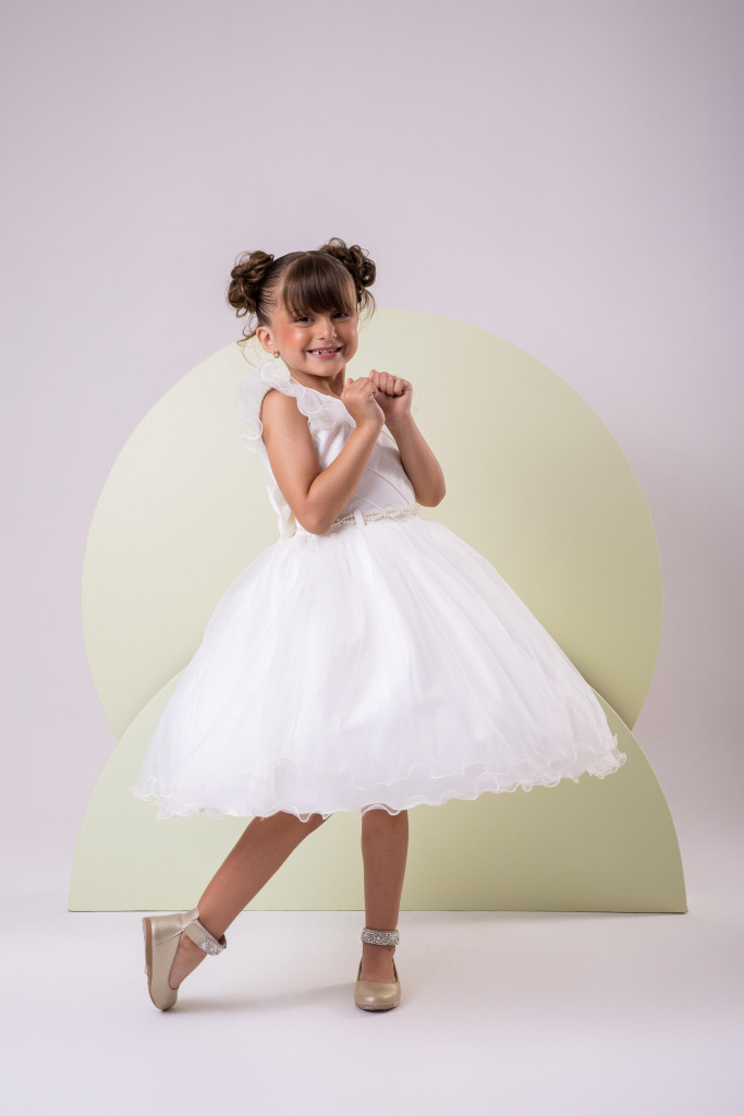 Vestido Infantil Menina Bonita Zoe Off