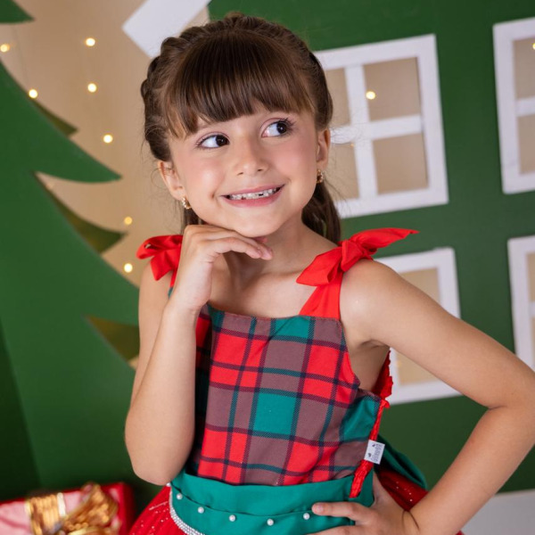 Vestido Marie Aurora Natalino Vermelho – Natal