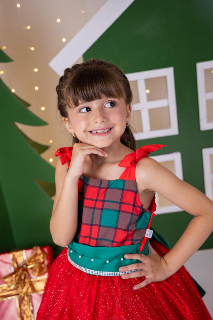 Vestido Marie Aurora Natalino Vermelho – Natal